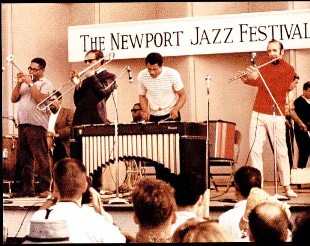At Newport w/Dizzy Gillespie, Albert Mangeldorf, Roy Ayers